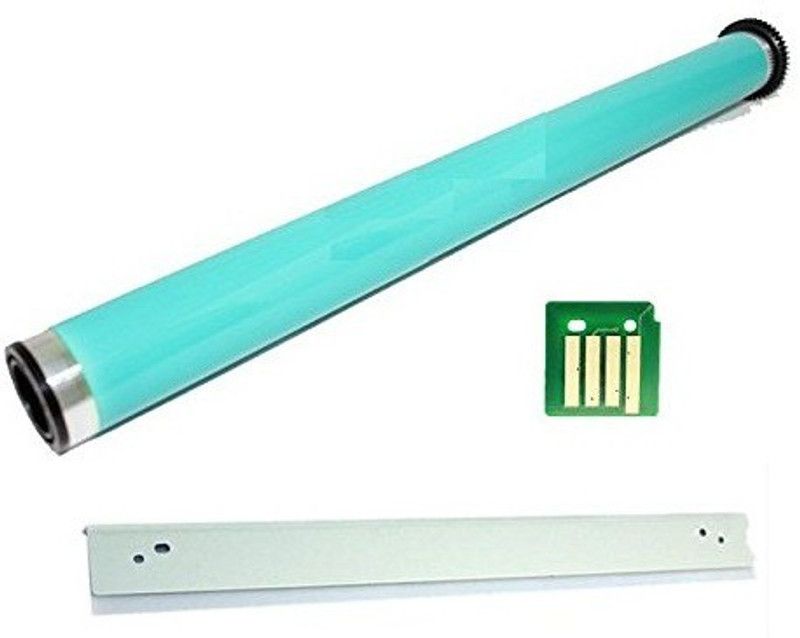 MOREL Drum Cleaning Blade, OPC Drum and Drum Chip for use in Xerox Workcenter 5222 5225 5230 Photocopier and Printer Black Ink Toner
