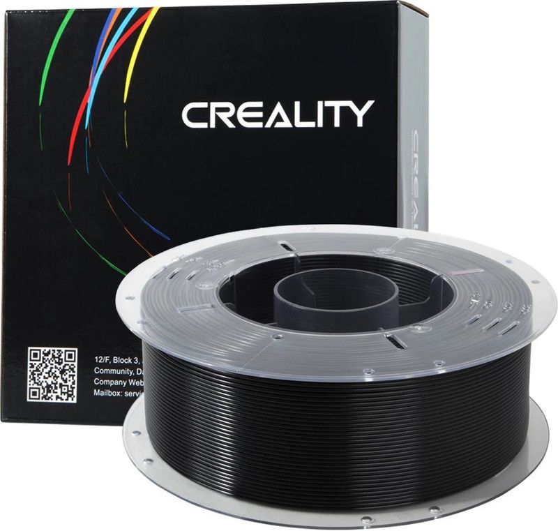 Creality CR PLA Filament for 3D Printer, 1.75mm Printing Material, Dimensional Accuracy +/- 0.02 mm, 1Kg Spool 3D Printer Filament  (Black)