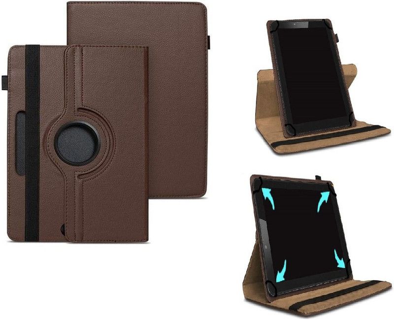 realtech Flip Cover for Lenovo Tab P11 Pro (11.5 Inch 2020 Modal)  (Brown, Rugged Armor, Pack of: 1)
