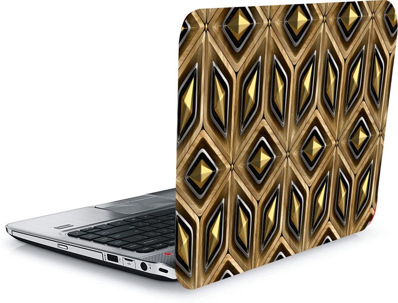 qthinfra QTH DYNAMIC DESIGN LAPTOP STICKER 15.5 Inch QTH-L20-2049 VINYL Laptop Decal 15.5