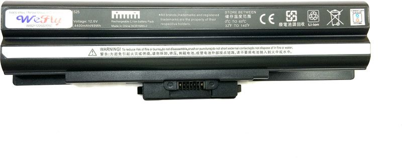 WEFLY Laptop Battery Compatible for Sony VAIO VPC-CW28EC 6 Cell Laptop Battery
