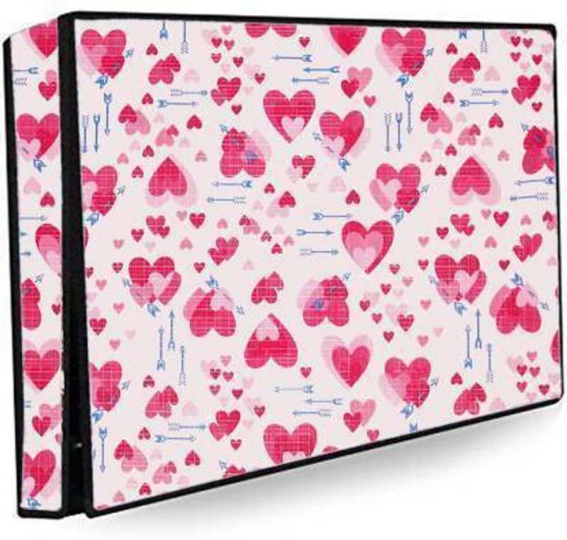 AAVYA UNIQUE FASHION for 40 inch LED::LCD::LED Monitor - AUFLED_40inchRedHeart_01  (Multicolor)