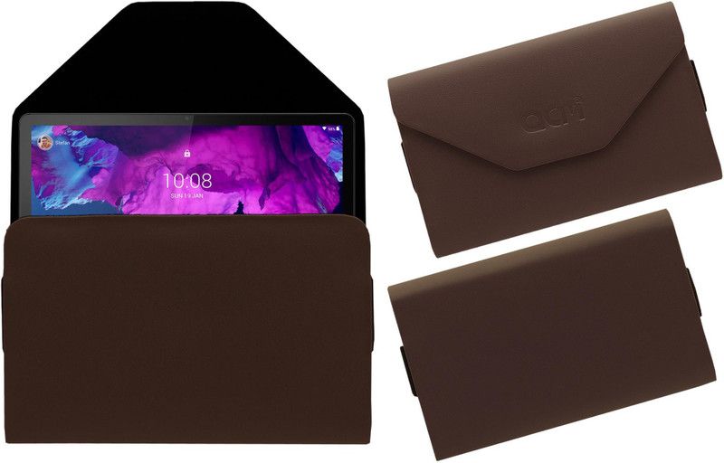 ACM Pouch for Lenovo Tab P11 5g  (Brown, Cases with Holder, Pack of: 1)