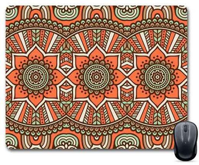 FABTODAY Designer Abstract Anti-Skid Mouse Pad for Desktop, Laptop, Computer and Gaming (Product ID - 0022) Mousepad  (Multicolor)