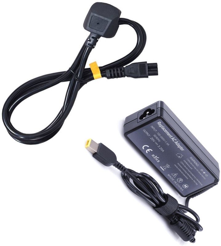 VGTECH Laptop adapter Compatible with G505 59387133/T450S 20BX001MUS/X250 20CM0030US 65 W Adapter  (Power Cord Included)
