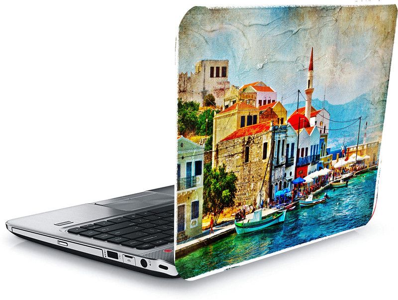 qthinfra QTH DYNAMIC DESIGN LAPTOP STICKER 15.5 Inch QTH-L15-1555 VINYL Laptop Decal 15.5