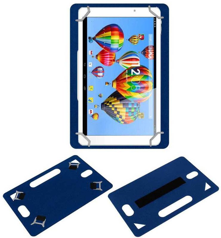 ACM Back Cover for Digiflip Xt901 Back Hand Leather Case  (Blue, Grip Case, Pack of: 1)