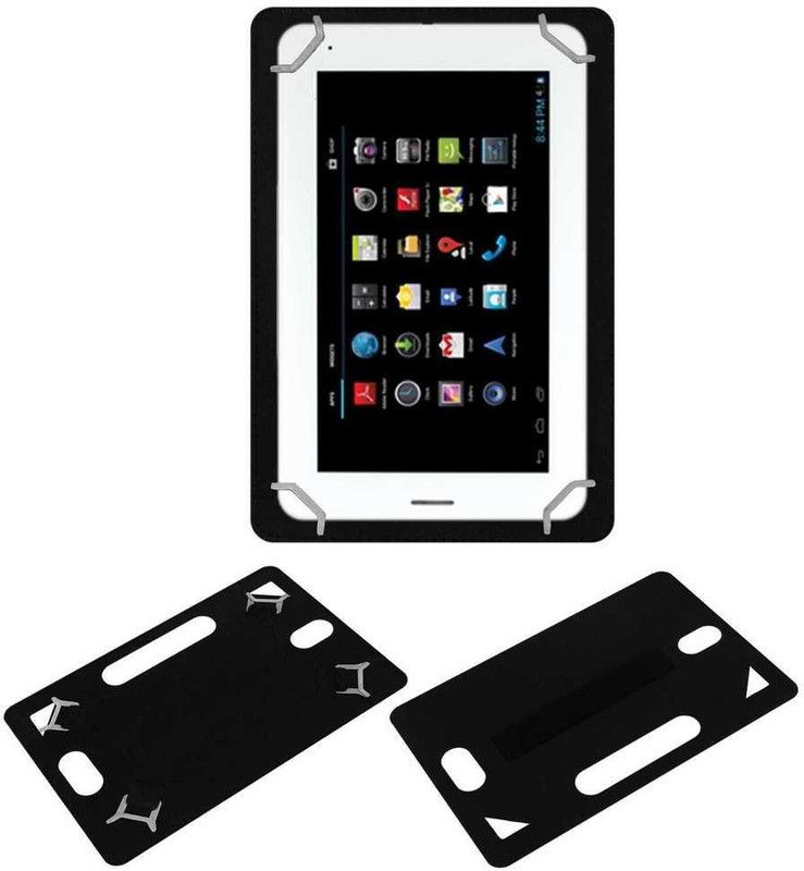 ACM Back Cover for Airtyme Diego 3g Back Hand Leather Case  (Black, Grip Case, Pack of: 1)