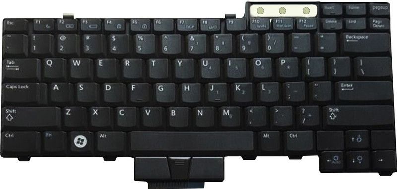 TECHCLONE E6400, E6410 Internal Laptop Keyboard  (Black)
