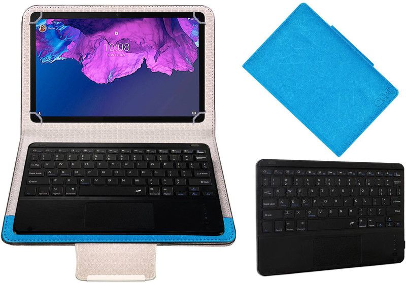 ACM Keyboard Case for Lenovo Tab P11 Plus  (Blue, Cases with Holder, Pack of: 1)