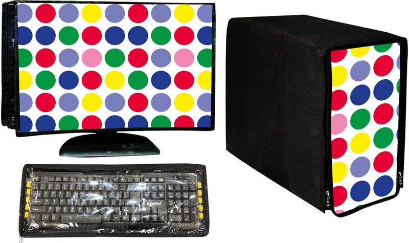 WebDealz for 22 inch Computer, Monitor - monitor cover20  (Multicolor)