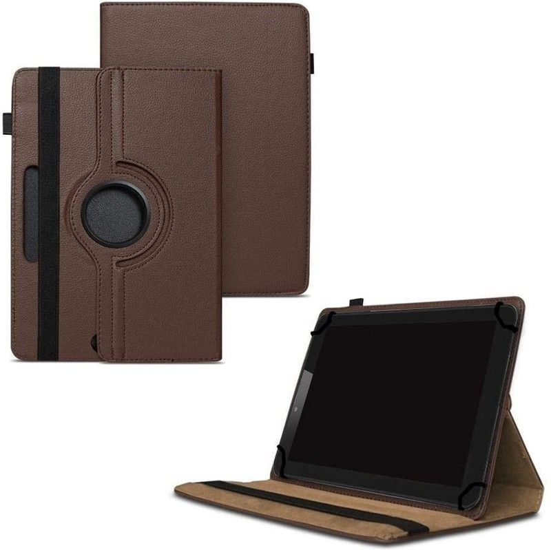 HARITECH Flip Cover for LG G Pad II 10.1  (Brown, Grip Case)