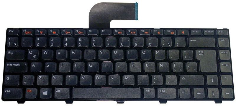 SellZone Laptop Keyboard Compatible For DELL Inspiron 14R 7420 Backlit Internal Laptop Keyboard  (Black)