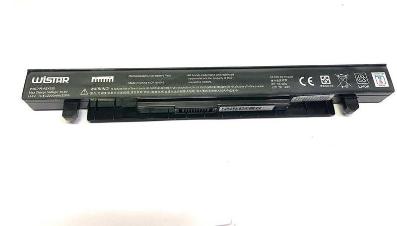 WISTAR A41X550 Battery for Asus F550CA-XX134H F550CA-XX213H F550CC 4 Cell Laptop Battery