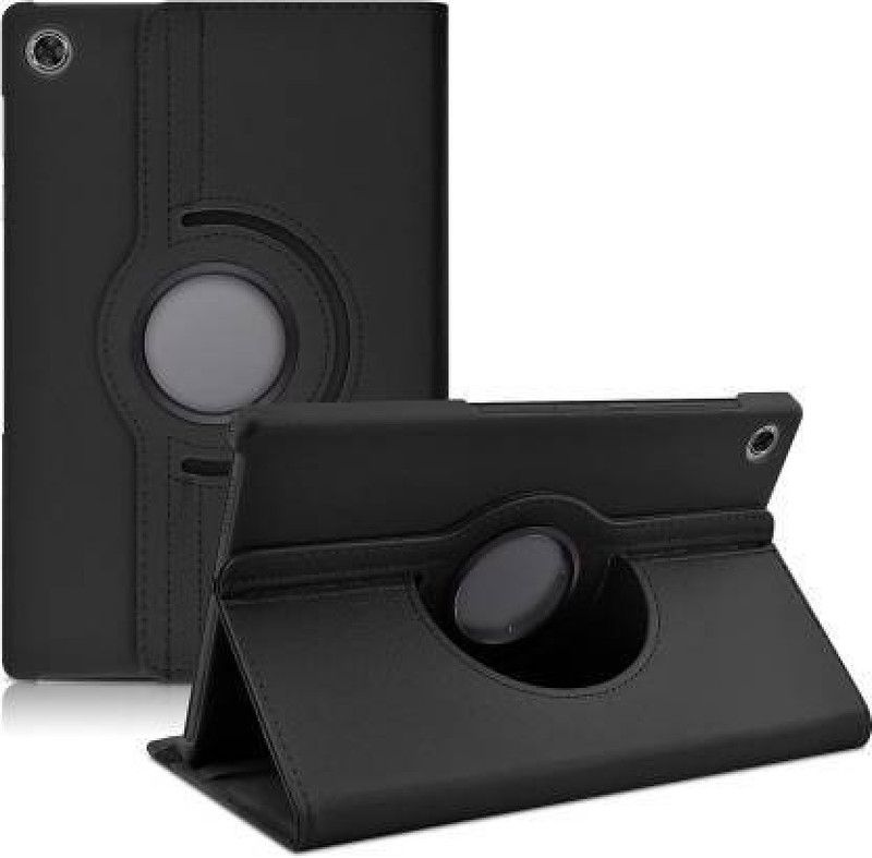 ASMANTIC Book Cover for Lenovo Tab M10 10.1 inch  (Black, Pack of: 1)