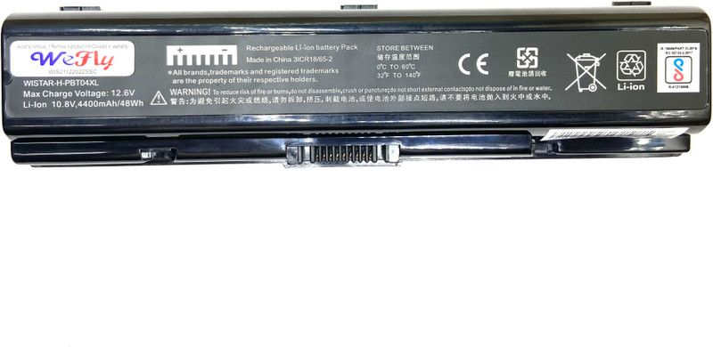 WEFLY Laptop Battery Compatible For Toshiba Dynabook AX/55F 6 Cell Laptop Battery