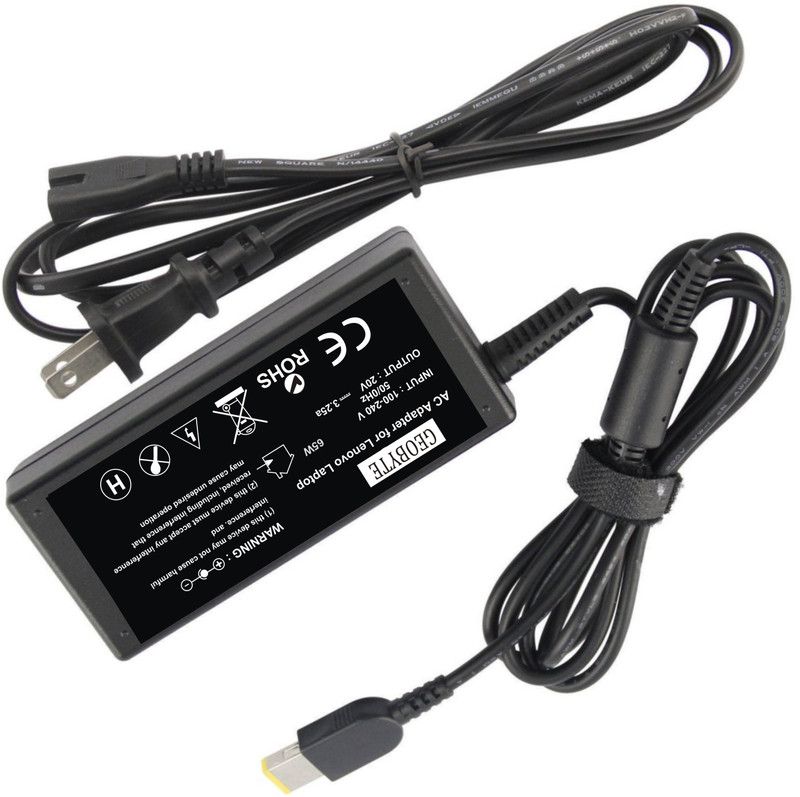 GEOBYTE USB Laptop Adapter for B50 65 W Adapter  (Power Cord Included)