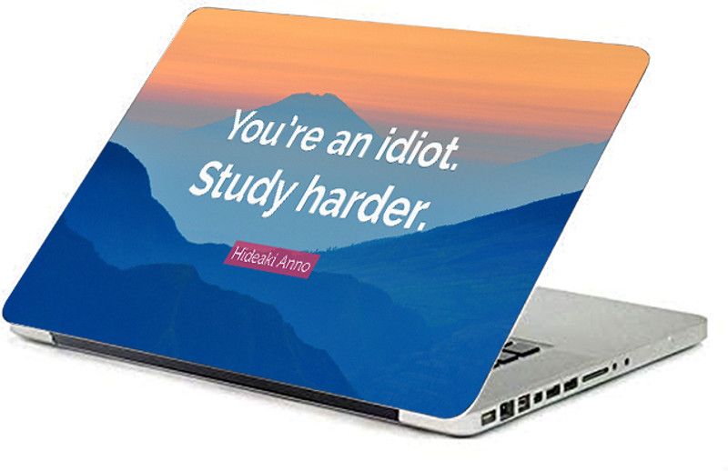 Sikhash Laptop Skin Sticker HD Printed Sticker for Laptop Decal Size upto 15.6inch m11 Matte Finish Self Adhesive Vinyl Laptop Decal 15.6