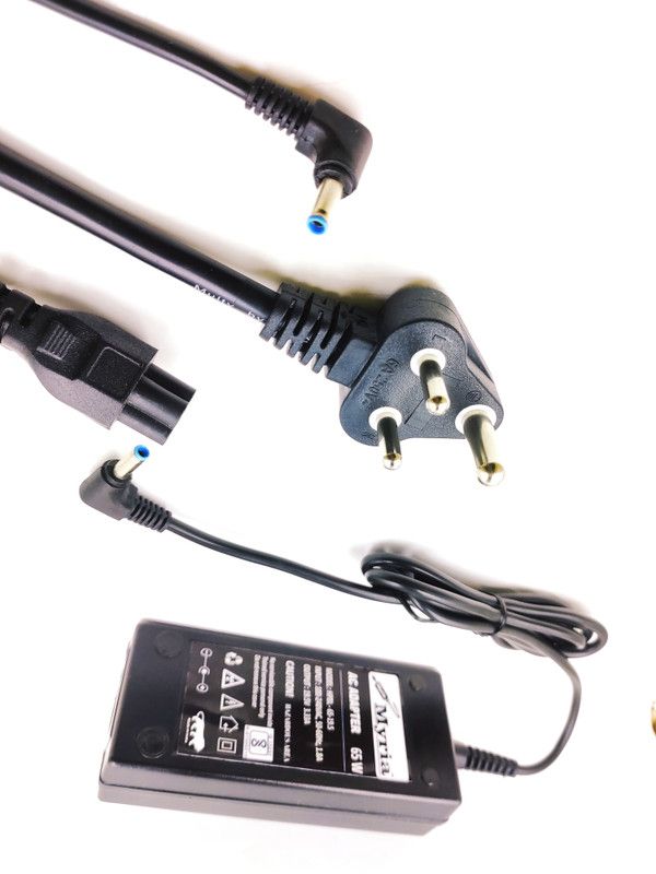 Myria Pavilion 15G-AD002TX, 15G-AD003TX, 15G-AD004TX Blue Pin 65 W Adapter  (Power Cord Included)