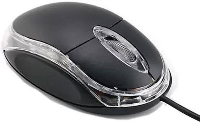 Dilurban Super Collection USB 2.0 Wired 2000 DPI Optical Mouse for Laptop,Computer,PC Wired Optical Gaming Mouse  (USB 2.0, Black)