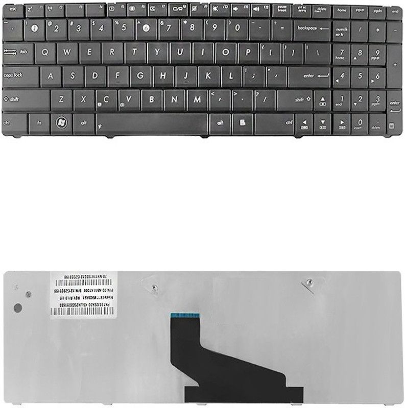 TECHCLONE X54 X54C X54L X54XI X54XB X54H X54HY Internal Laptop Keyboard  (Black)