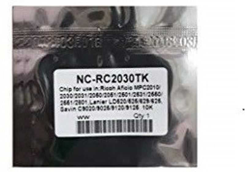 MOREL RICOH 2550 TONER CHIP FOR USE IN RICOH AFICIO MP 2010/2030 2031 2050 2550 2551 PRINTER AND COPIER COLOR BLACK Black Ink Toner