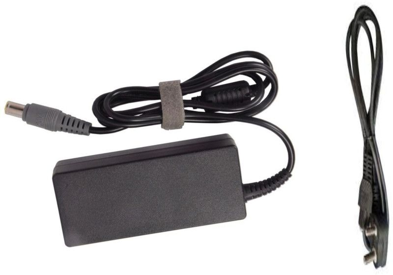 Lapower Laptop Charger for ThinkPad Laptop 65w Big Round Pin 65 W Adapter  (Power Cord Included)