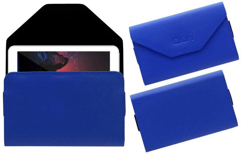 ACM Pouch for Swipe W74 Eco Premium Pouch Case  (Blue, Cases with Holder, Pack of: 1)