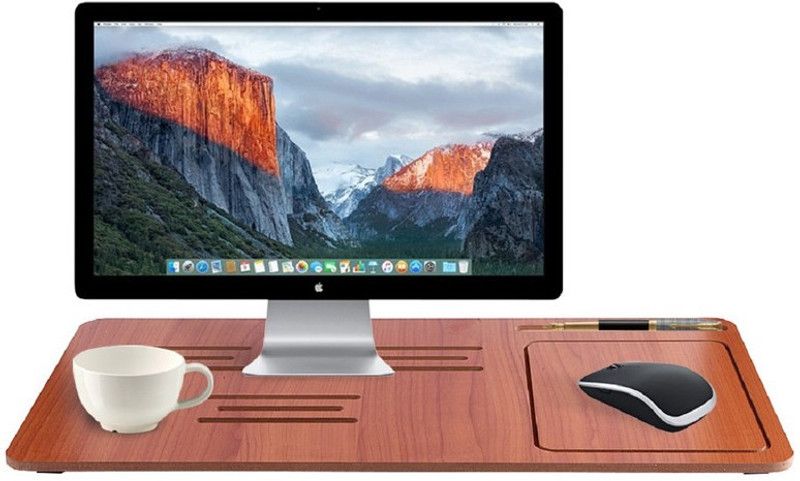 Firebon WOODEN LAPTOP stand long laptop stand for office or home 99RM Laptop Stand