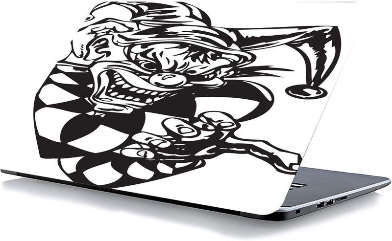 qth SKULL LAP-6957 VINYL Laptop Decal 15.6