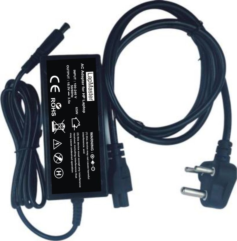 LAPMASTER CMPQ NX6325 NX6400 NX7300 7.4*5.0mm 18.5V 3.5A 65W Adapter(Power Cord Included) 65 W Adapter  (Power Cord Included)