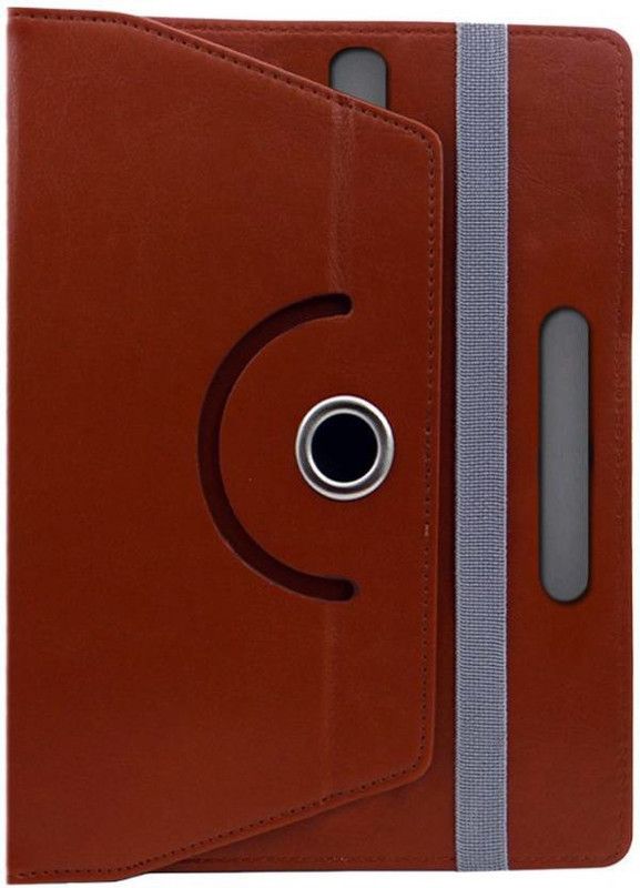 Fastway Book Cover for I Kall N6 8 GB Tablet  (Brown, Cases with Holder)