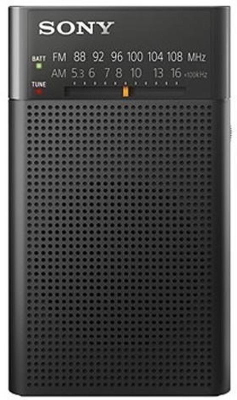 SONY Po FM Radio  (Black)