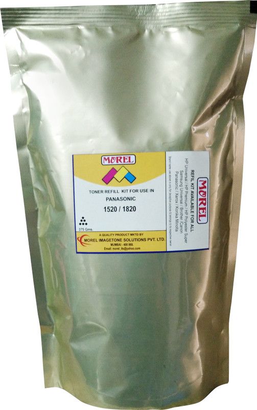 MOREL TONER POWDER FOR USE IN PANASONIC 1520 / 1820 PHOTCOPIER Black Ink Toner