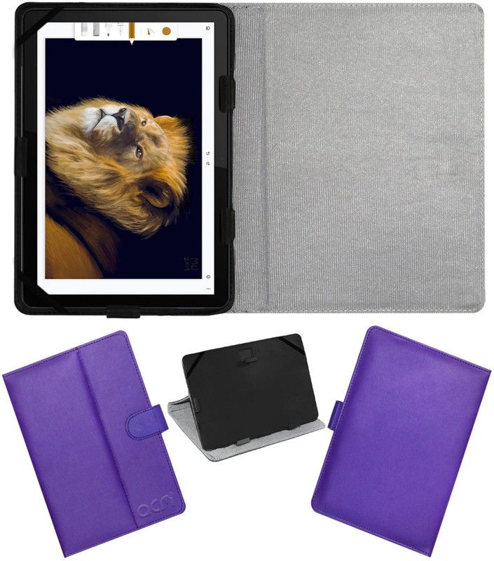 ACM Flip Cover for Lenovo Ideapad Duet Chromebook  (Purple, Cases with Holder, Pack of: 1)