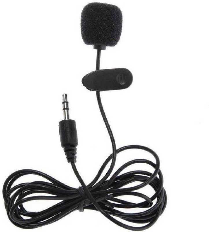 DIABOLIC BEST Collar Microphone With Clip for Chatting, Voice & Video Call Voice Recording Microphone COLAR MICROPHONE  (Black)
