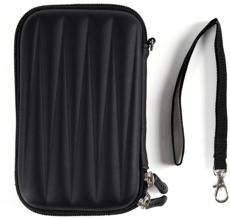 Etake Black Portable Shock Proof and Dual Protection 2.5 inch External Hard Drive Case 2.5 Inch  (For WD My Passport Ultra 1 TB External Hard Disk Drive, Black)