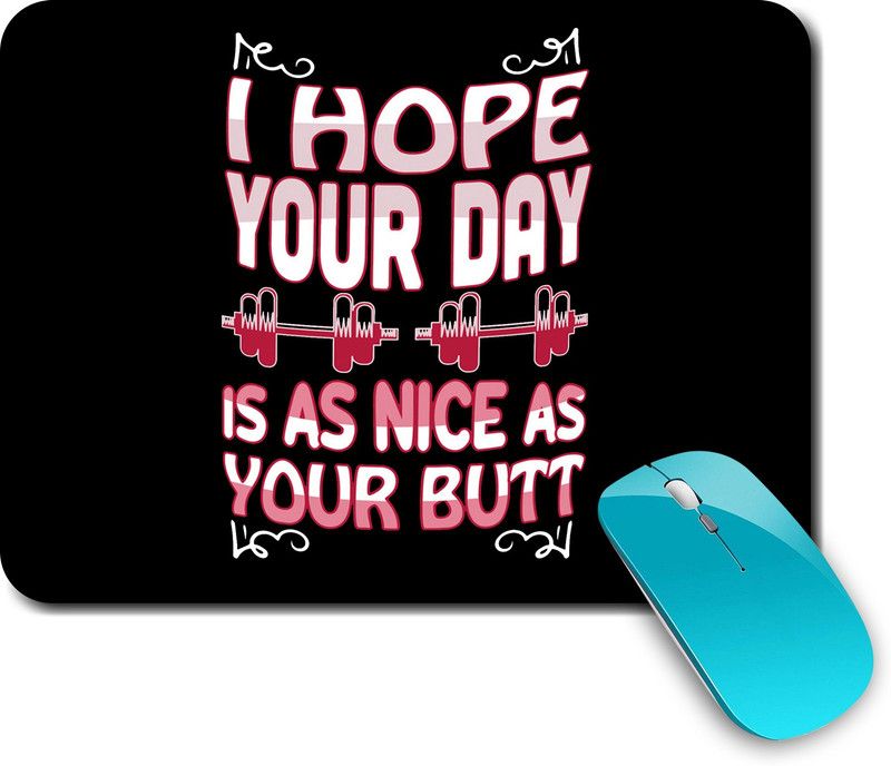 whats your kick Fitness | Sports | Motivational | Gym | Printed Mouse Pad/Designer Waterproof Coating Gaming Mouse Pad For Computer/Laptop (Multi19) Mousepad  (Multicolor)