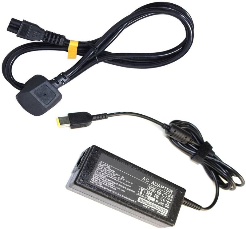 VGTECH Laptop adapter Compatible with Edge E540 20C60055US/T440S 20AR0010/X240 20AL00BS 65 W Adapter  (Power Cord Included)
