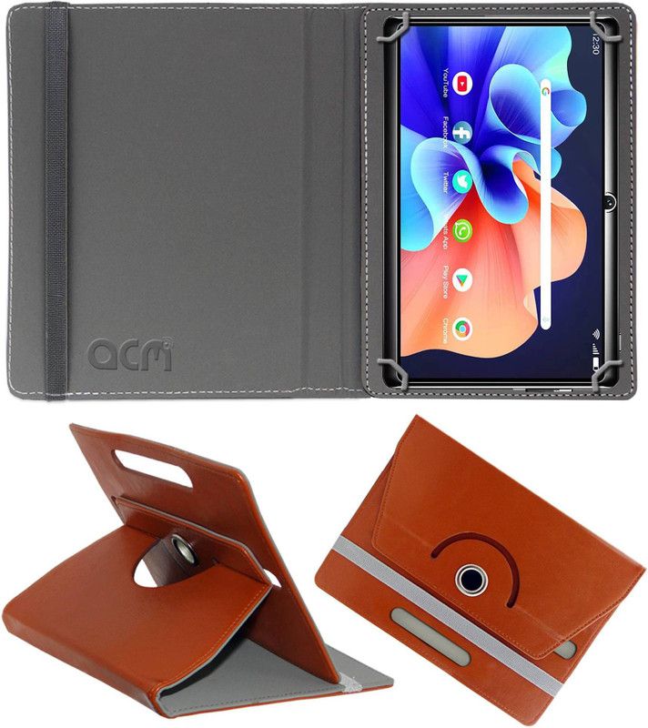 ACM Flip Cover for Ikall N7 Pro  (Brown, Cases with Holder, Pack of: 1)