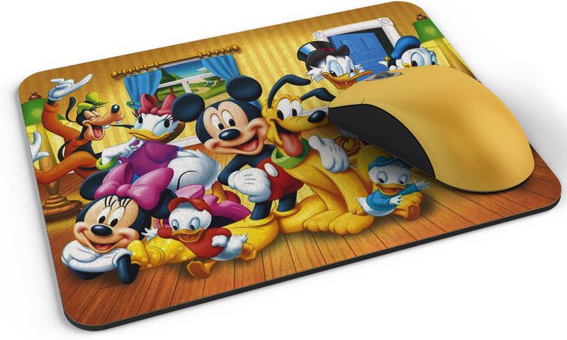UTU Walt Disney Poster Mousepad  (Black)