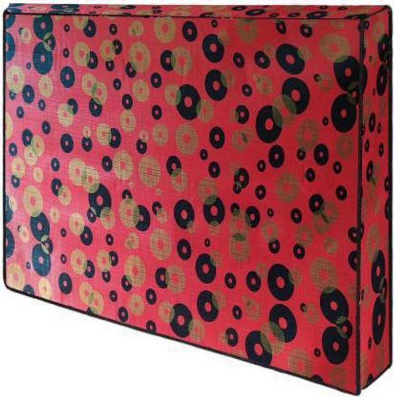 AAVYA UNIQUE FASHION for 55 inch LED::LCD::LED Monitor - AUFLED_55inchRedGeometric_01  (Multicolor)