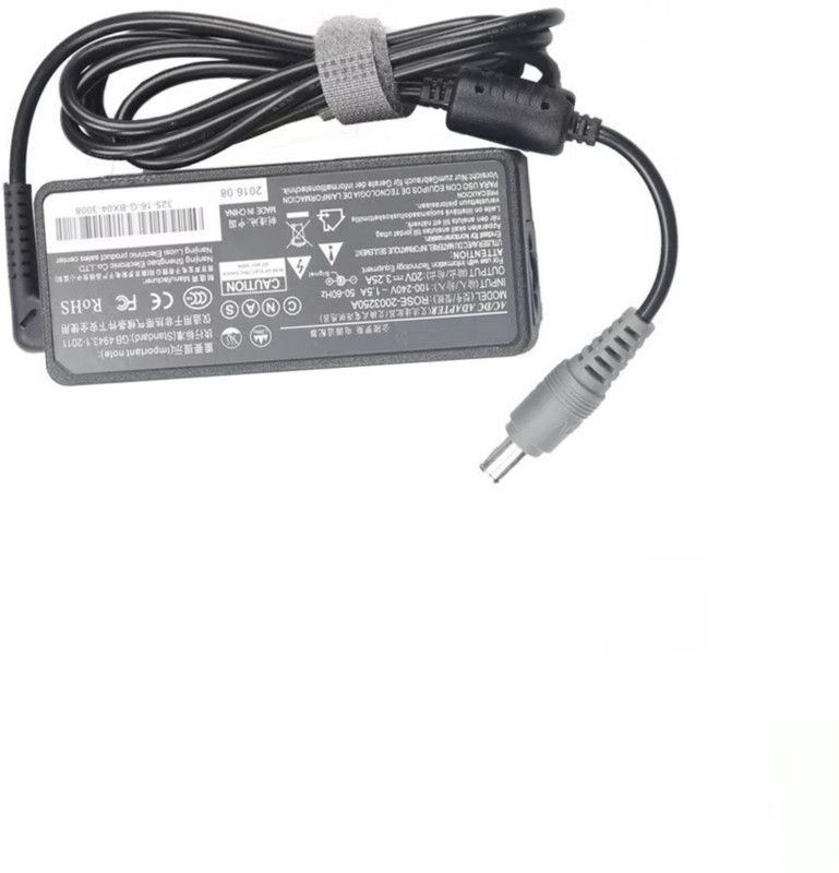 VGTECH Laptop Adapter compatable with Ibm Lenovo Thinkpad Edge 3260-EUG 65 W Laptop Adapter 65 W Adapter  (Power Cord Included)