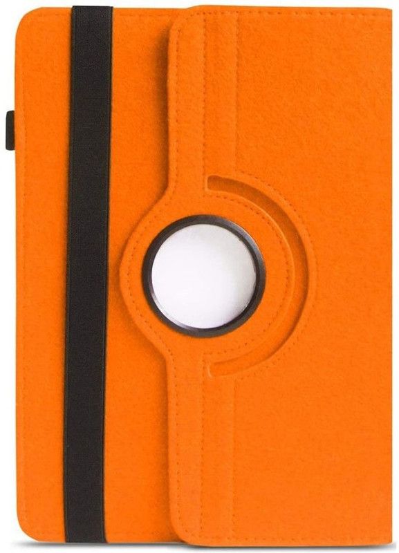 HARITECH Flip Cover for Lenovo Tab 3 8 Plus (8 Inch)  (Orange, Dual Protection)