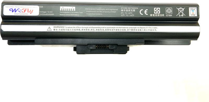 WEFLY Laptop Battery Compatible for Sony VAIO VGN-FW33G/W 6 Cell Laptop Battery