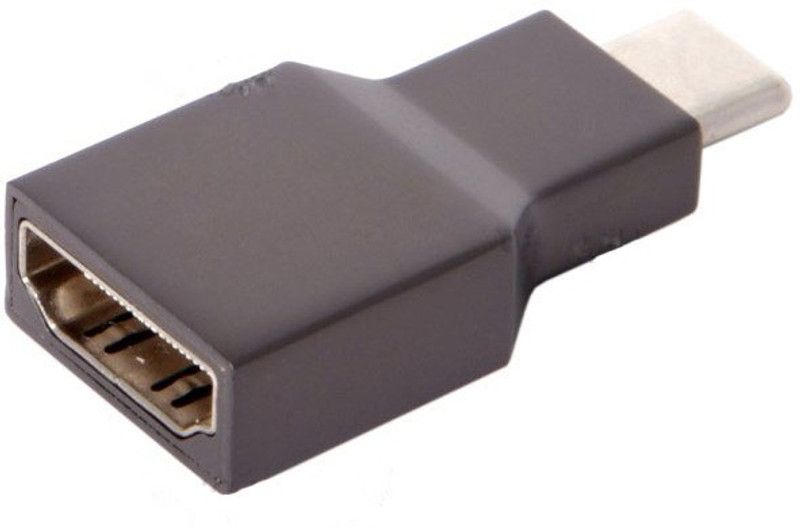 Tobo Mini type c to HDMI adapter USB Adapter  (Black)