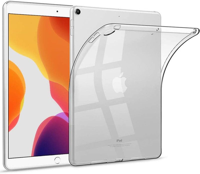 Elica Back Cover for Apple iPad 10.2  (Transparent, Shock Proof, Silicon, Pack of: 1)