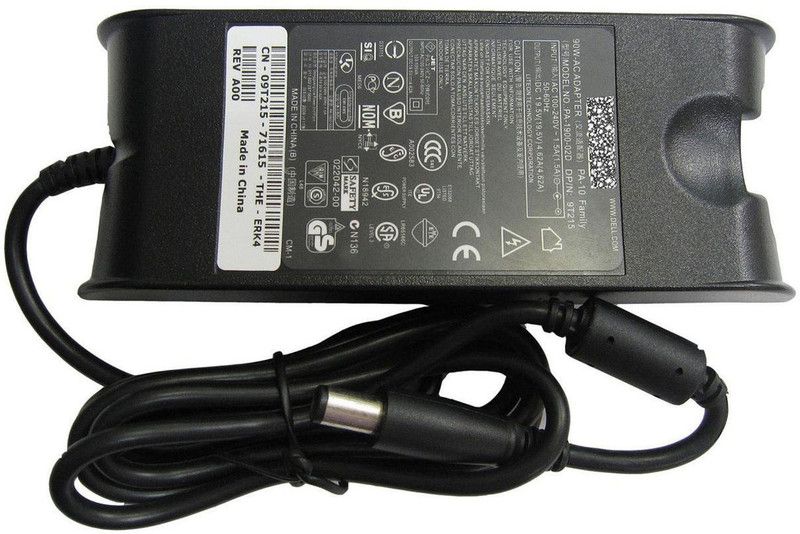 Regatech 19.5V 3.34A INSPIRON 1464, 1564, 1370, 1410, 1420, 1464, 1470, 5437 65 W Adapter  (Power Cord Included)
