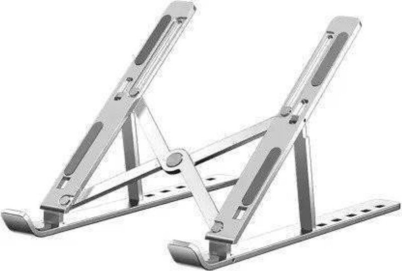 Believe Enterprise Aluminum Laptop Stand Adjustable Computer Stand Ergonomic Portable Tablet Stand Foldable Compatible with MacBook Dell XPS HP Lenovo Laptop Stand
