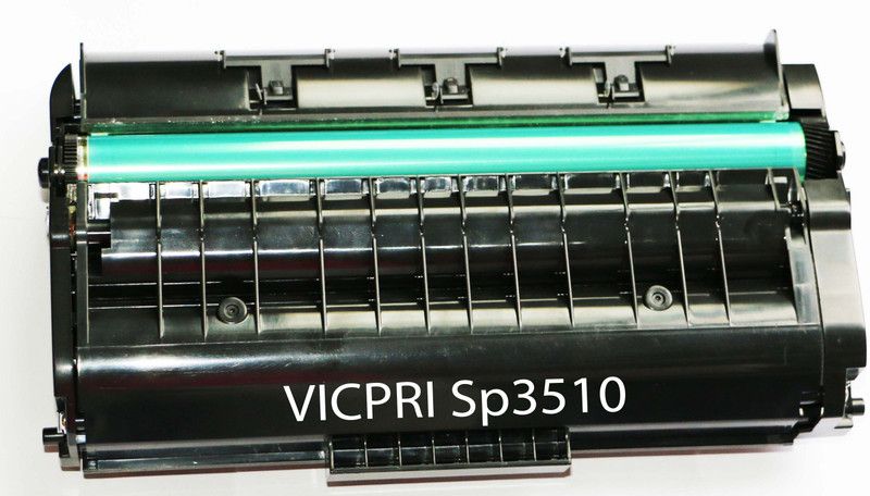 VICPRI SP 3510 Black Toner Cartridge - Ricoh Premium Compatible Black Ink Toner